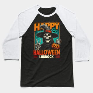 Lubbock Halloween Baseball T-Shirt